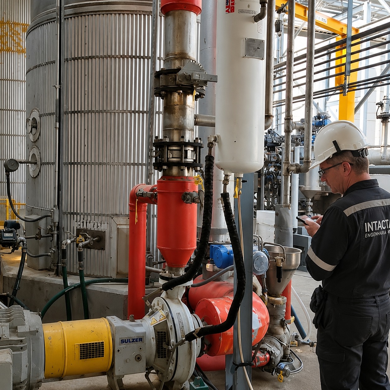 O que é a manutenção em plantas de E2G e termoelétricas?